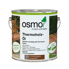 Osmo Thermoholz-Öl 010 Naturgetönt 2,5 Liter