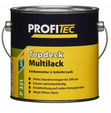 ProfiTec P321 Topdeck Multilack weiß, 2,5l