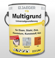 Jaeger Multigrund Universalgrundierung 715, weiß oder grau, 375ml