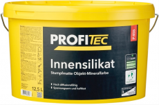 ProfiTec Innensilikat P455, stumpfmatt, weiß, 12,5 Liter