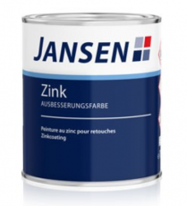 Jansen Zink-Ausbesserungsfarbe, silber, 750ml