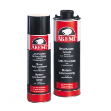AKEMI Bitumen Unterbodenschutz-Pinselware, schwarz, 1l