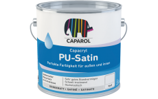Caparol Capacryl PU-Satin, weiß, 2,5 Liter