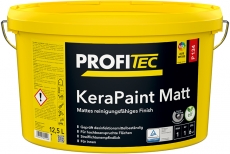 ProfiTec KeraPaint Matt P134, weiß, stumpfmatt, 12,5 Liter