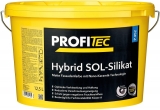 ProfiTec Tribrid SOL-Silikat P452 (ehem. Hybrid SOL Fassaden-Silikat), weiss, 12,5l