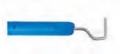 Aufsteck-Bügel Standard, Länge 19cm  für 5-7cm Walzen, Bügeldurchmesser 6mm, 153690