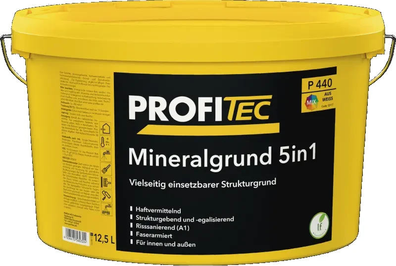 ProfiTec Mineralgrund 5in1 P440, weiss, 12,5l