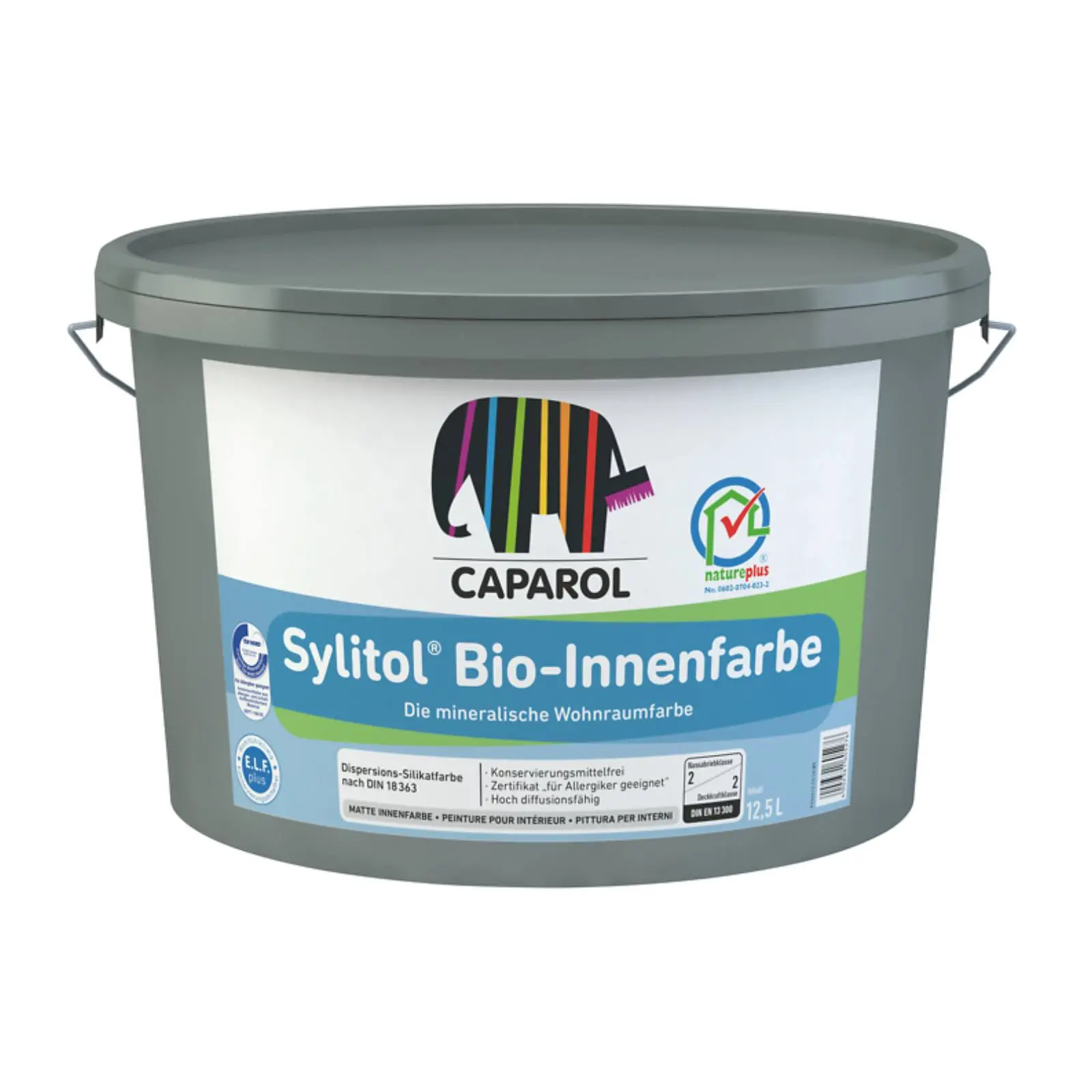 Caparol Sylitol Bio-Innenfarbe für Allergiker geeignet, weiß, 12,5l