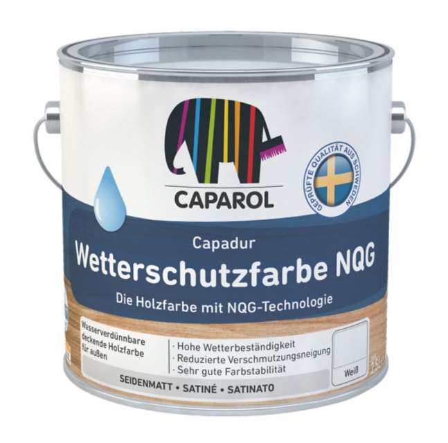 Caparol Capadur Wetterschutzfarbe NQG, 3D Farbtöne
