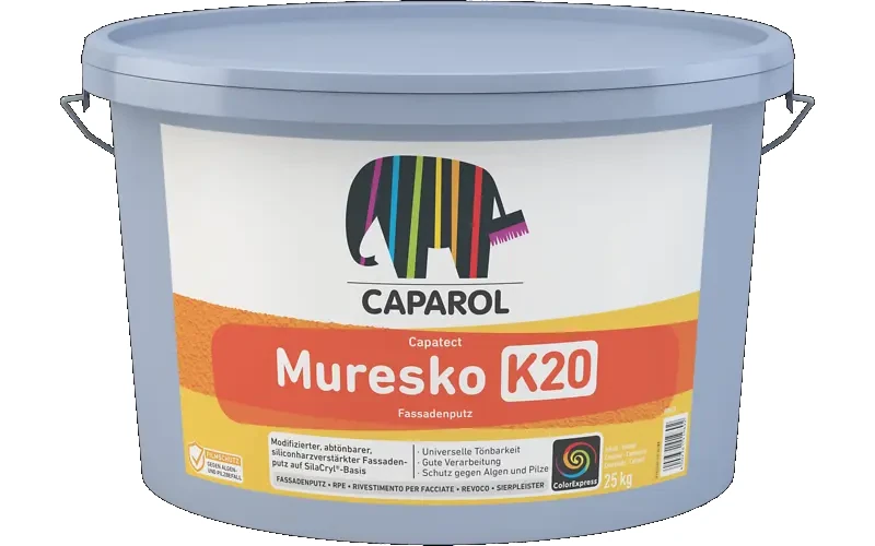 Caparol Capatect Muresko-Fassadenputz, Wunschfarbton, 25 kg