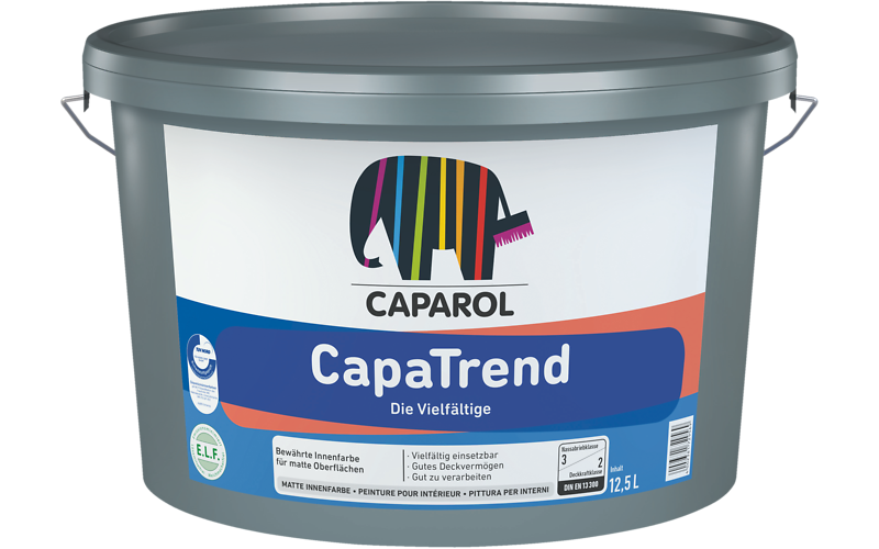 Caparol CapaTrend, Innenfarbe LF, Altweiss, 12,5l