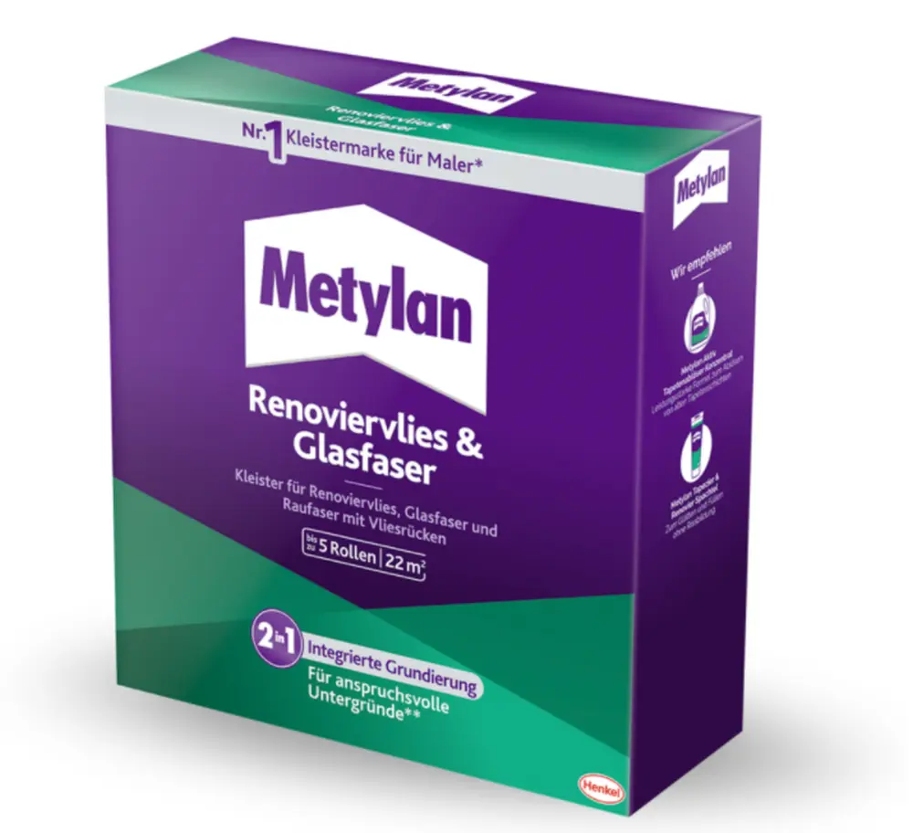 Metylan Renoviervlies & Glasfaser MPRV5, 500g