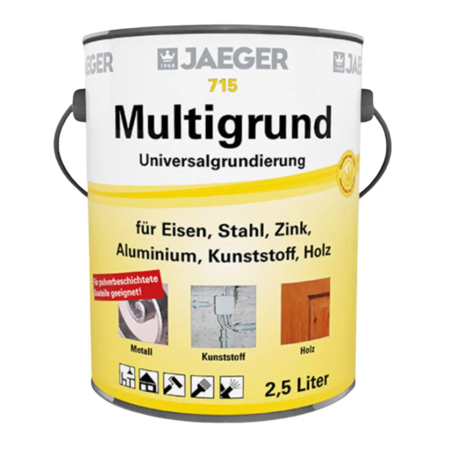 Jaeger Multigrund Universalgrundierung 715, 375ml, grau