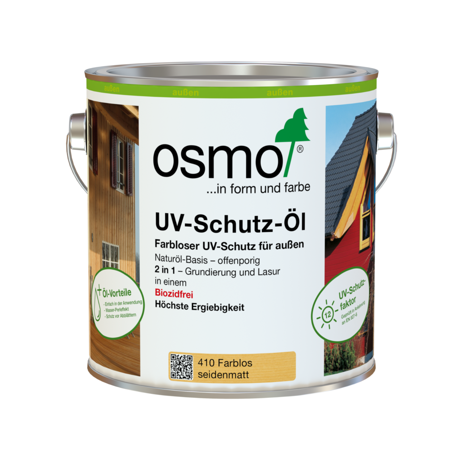 Osmo UV-Schutz-Öl 410 Farblos, wirkstoffrei, 2,5 Liter