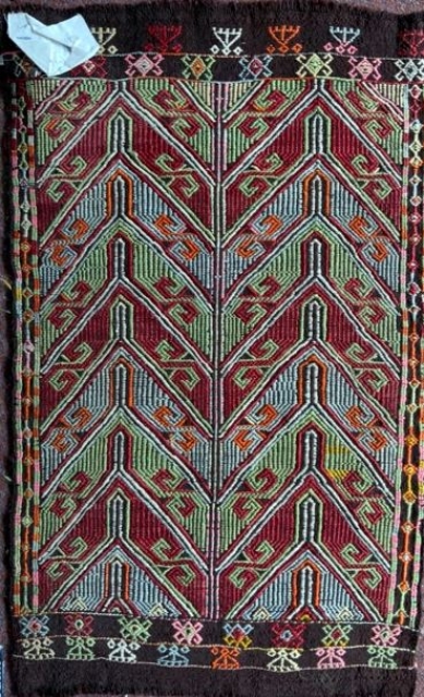 Teppich, gemustert, 65x50cm